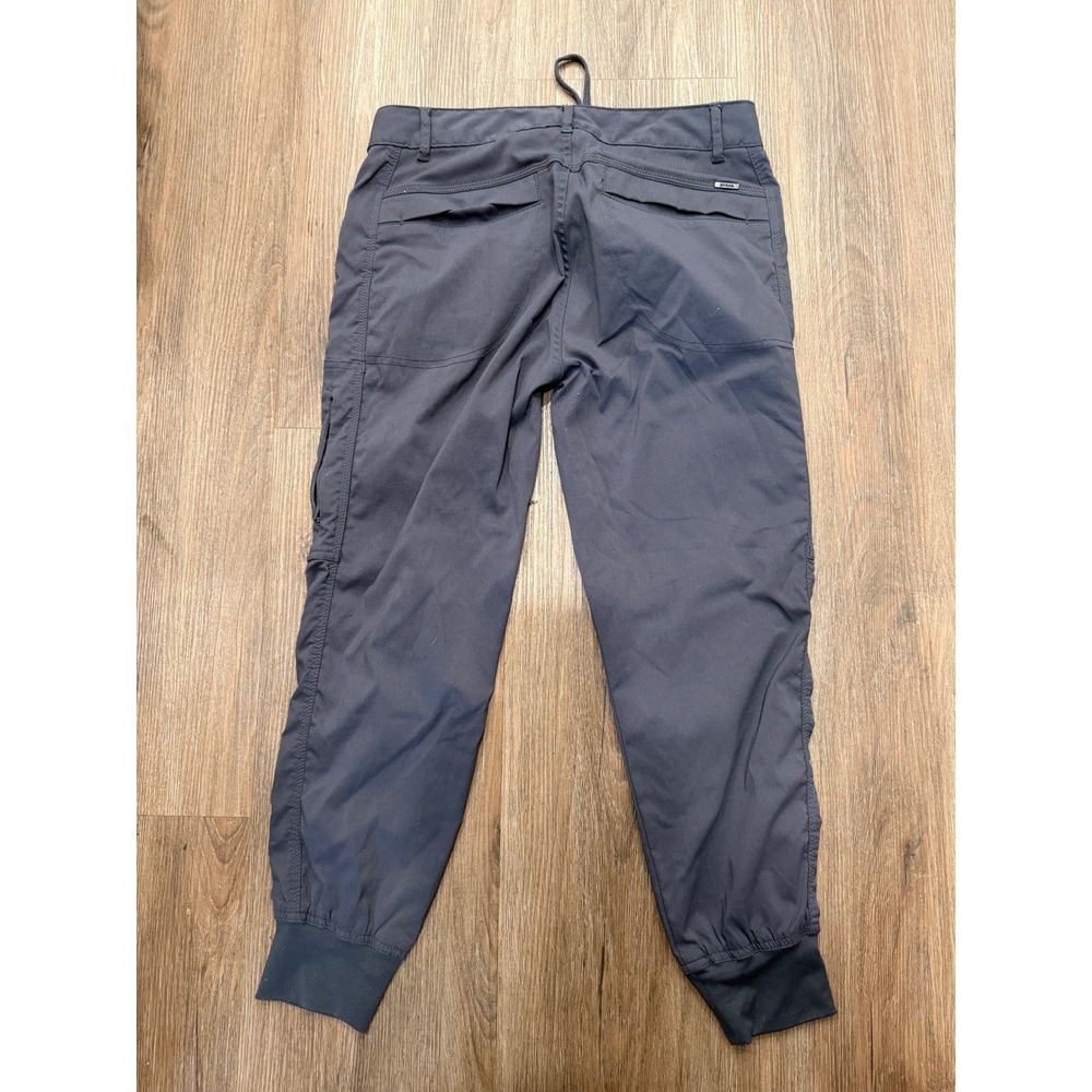 Prana Halle Jogger Gray Cargo Hiking Pants‎ Womens Size 6 Zion Fabric Stretch